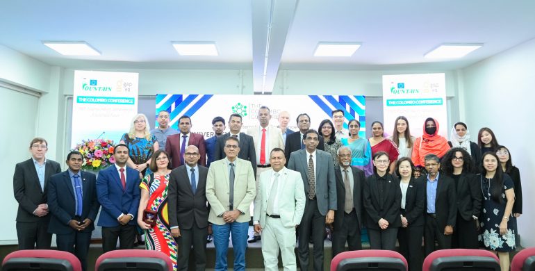 INAUGURATION OF THE COLOMBO CONFERENCE